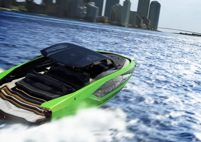 Lamborghini thiết kế du thuyền trông như siêu xe, giá 3,4 triệu USD - Ảnh 13.