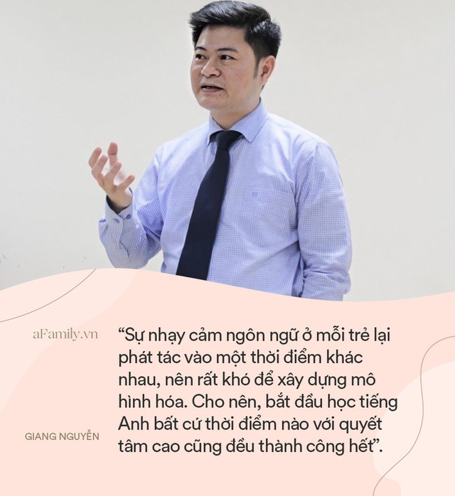 Đừng nghĩ cho con học tiếng Anh sớm mới giỏi, thầy giáo nổi tiếng chỉ ra yếu tố quyết định giúp trẻ học thành công - Ảnh 1. Đừng nghĩ cho con học tiếng Anh sớm mới giỏi, thầy giáo nổi tiếng chỉ ra yếu tố quyết định giúp trẻ học thành công - Ảnh 1.