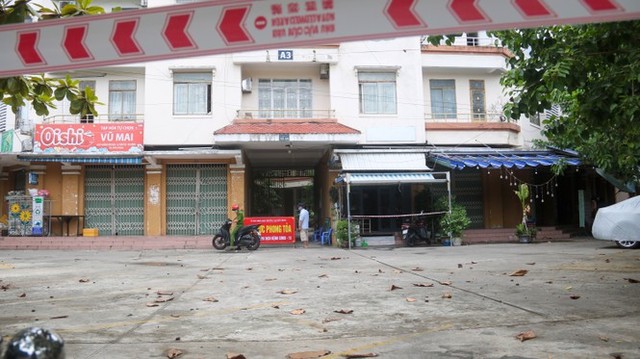 Phong toả 2 toà nhà ở phố chung cư Đà Nẵng có cư dân mắc COVID-19 - Ảnh 1.