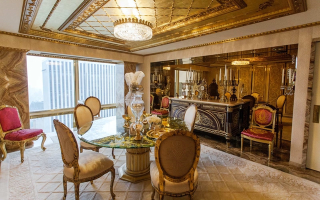 Ngắm căn Penthouse trăm triệu USD của TT Donald Trump: Dát vàng 24K mọi nơi, chi phí bảo an tốn cả triệu USD mỗi ngày - Ảnh 7.