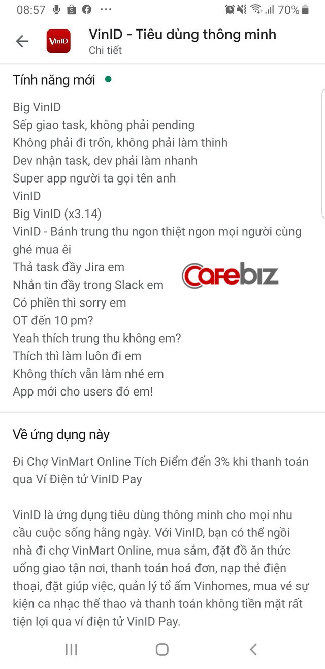 Viết mô tả sản phẩm dựa trên bài “Big Citi Boi” của Binz, VinID nhận nhiều lời khen từ cộng đồng mạng - Ảnh 1.
