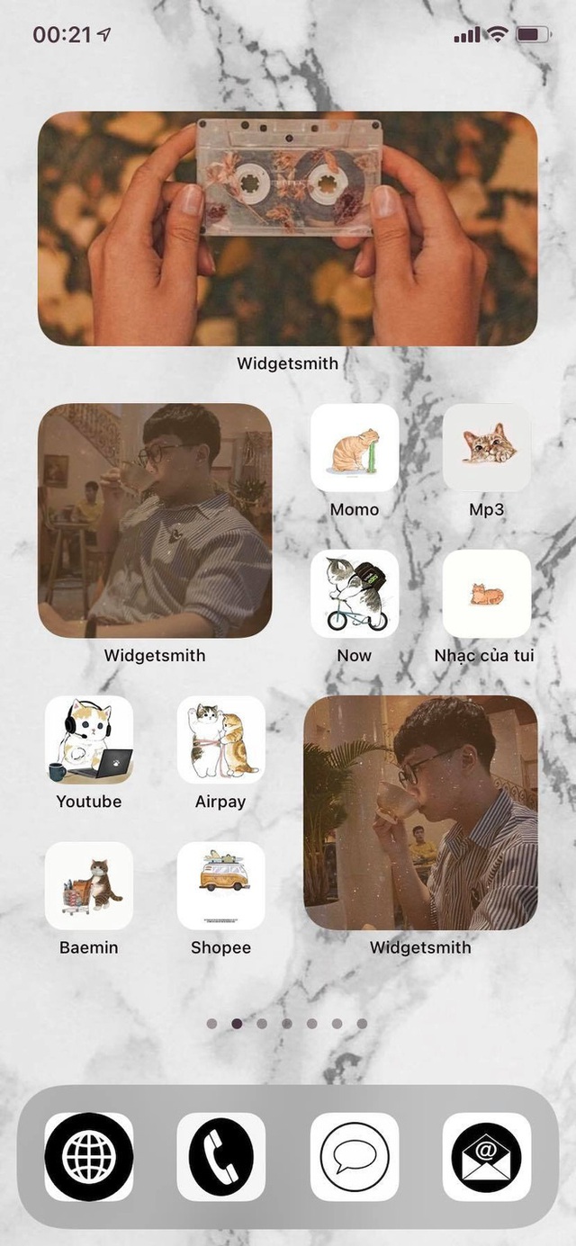 Widget trên iOS 14 đang tạo nên cơn sốt, cộng đồng đua nhau sáng tạo giao diện iPhone cực đẹp! - Ảnh 7.