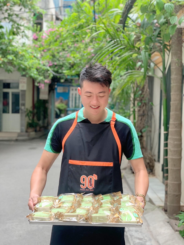 Bỏ việc nhà nước, chàng trai Hà Nội mở tiệm bánh online, mỗi tháng thu nhập 60 triệu đồng - Ảnh 3.