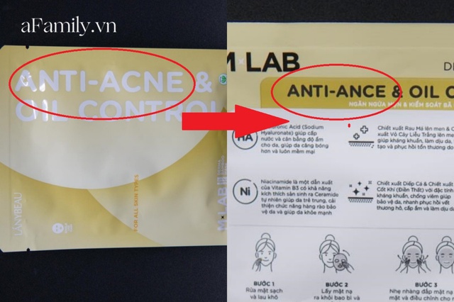 Chi tiết gây lú trong mặt nạ Sơn Tùng: Chất lượng thì không biết sao nhưng ngay từ bao bì đã sai quá sai - Ảnh 3.