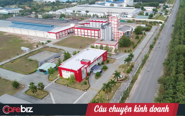 Nhà máy bia của AB InBev Việt Nam tại Khu công nghiệp Mỹ Phước - nơi sản xuất chính bia Hoegaarden.