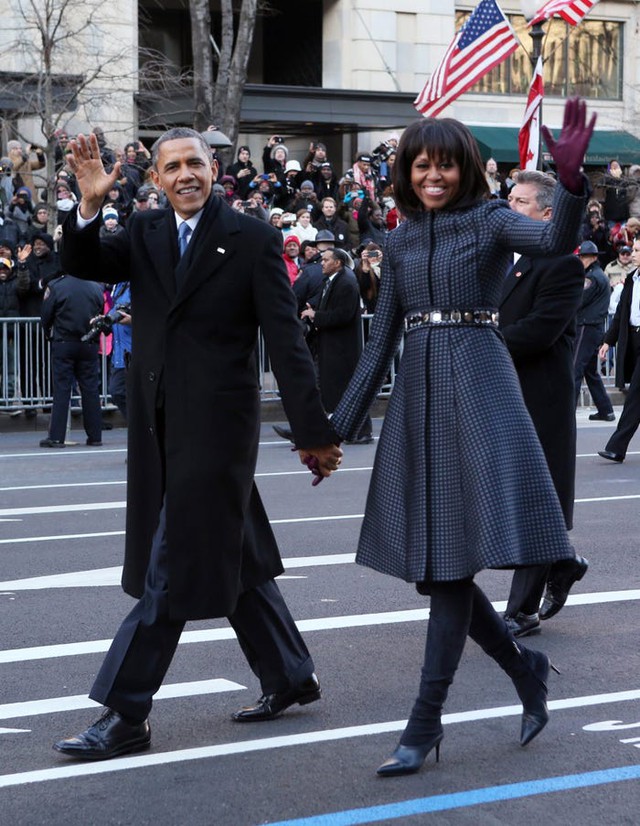 Thời trang của các Đệ nhất phu nhân Mỹ trong lễ nhậm chức tổng thống của chồng - Ảnh 3.