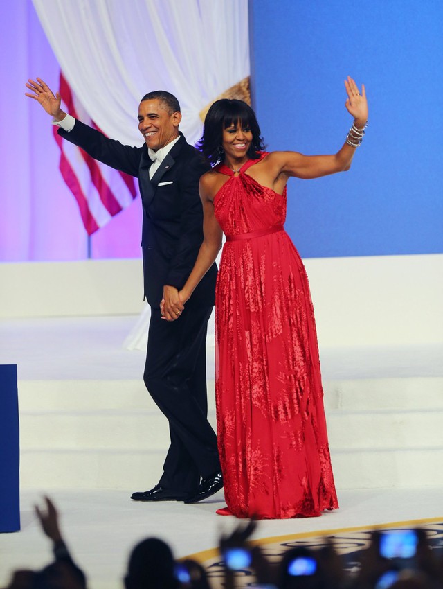 Thời trang của các Đệ nhất phu nhân Mỹ trong lễ nhậm chức tổng thống của chồng - Ảnh 4.