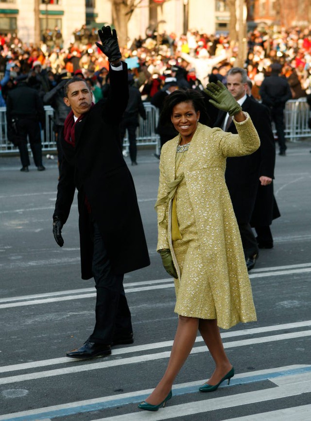 Thời trang của các Đệ nhất phu nhân Mỹ trong lễ nhậm chức tổng thống của chồng - Ảnh 5.