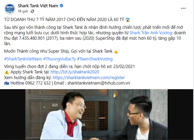Hậu Shark Tank, startup vận chuyển từng được Shark Vương rót vốn đã tăng doanh thu gấp 10 lần so với 3 năm trước, cán mốc 60 tỷ đồng - Ảnh 1.