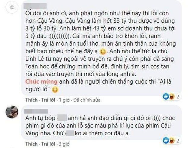  Cư dân mạng nổi trận lôi đình trước phát ngôn của đạo diễn phim Trạng Tí  - Ảnh 4.