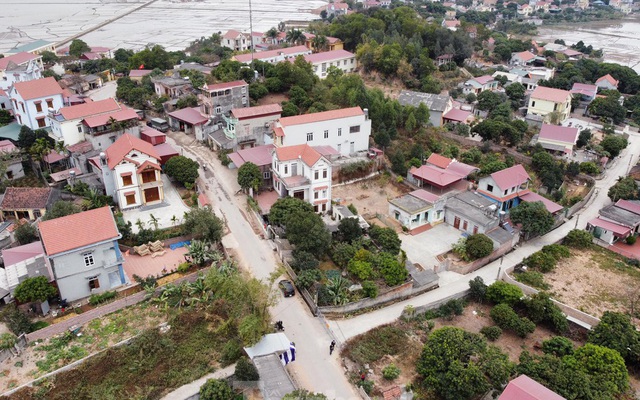 Toàn cảnh thôn Kim Điền, xã Hưng Đạo, TP Chí Linh. Ảnh: Nguyễn Hoàn