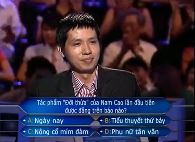 Cuộc sống của người ĐẦU TIÊN chạm tới câu hỏi số 15, phá kỉ lục Ai là triệu phú 12 năm trước bây giờ ra sao? - Ảnh 3. Cuộc sống của người ĐẦU TIÊN chạm tới câu hỏi số 15, phá kỉ lục Ai là triệu phú 12 năm trước bây giờ ra sao? - Ảnh 3.