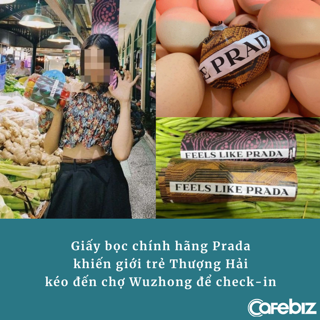 Prada bọc mớ rau, quả trứng bằng túi chính hãng, có người mua xong vứt luôn vào thùng rác, chỉ giữ lại chiếc túi, gây phẫn nộ  - Ảnh 1.