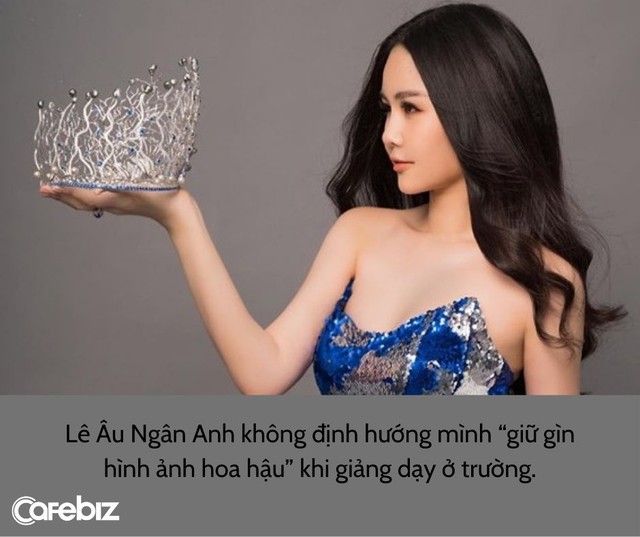 Từ Hoa hậu tai tiếng, Lê Âu Ngân Anh trở thành giảng viên, Giám đốc ở tuổi 26, đi xe 8 tỷ ở nhà rộng 280 m2 - Ảnh 2.
