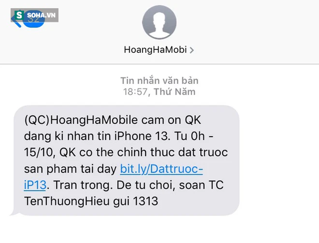 iPhone 13 cháy hàng tại Việt Nam dù chưa mở bán, 10.000 chiếc đã cháy hàng trong vài giờ - Ảnh 2.