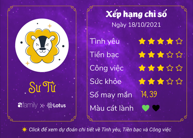 Dự báo ngày hôm nay 18/10/2021 cho 12 cung Hoàng đạo: Bọ Cạp có một ngày tích cực - Ảnh 5. Dự báo ngày hôm nay 18/10/2021 cho 12 cung Hoàng đạo: Bọ Cạp có một ngày tích cực - Ảnh 5.