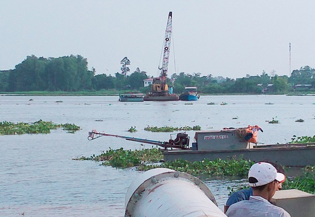 Cú quay xe bất ngờ từ công ty giặt là trúng mỏ cát khủng gần 3.000 tỷ trên sông Tiền - Ảnh 1.