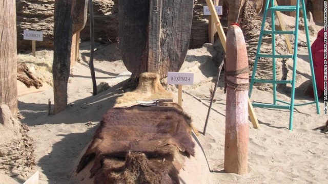 Nguồn gốc bất ngờ của hàng trăm xác ướp bí ẩn ở sa mạc Trung Quốc - Ảnh 2.