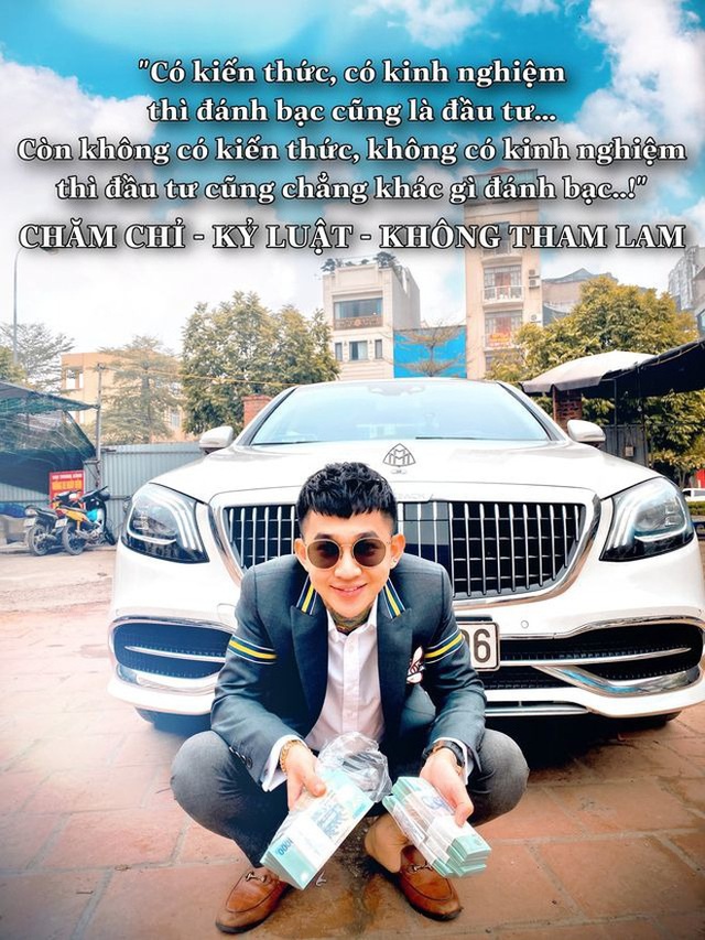 Hoàng Tử Gió từng tham gia sàn tài chính 4.0, thường xuyên khoe tiền bạc và xe cộ để lùa gà - Ảnh 6.
