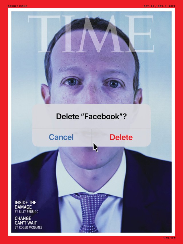 Bìa tạp chí gây sốc của TIME: Hình Mark Zuckerberg đi kèm với câu hỏi Bạn có muốn xoá Facebook không? - Ảnh 1.