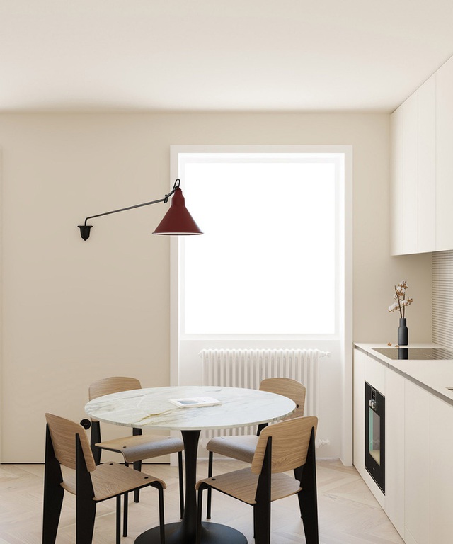 2 căn hộ nhỏ nhưng là đỉnh cao cho sự kết hợp giữa phong cách tối giản và phong cách Scandinavian - Ảnh 5.