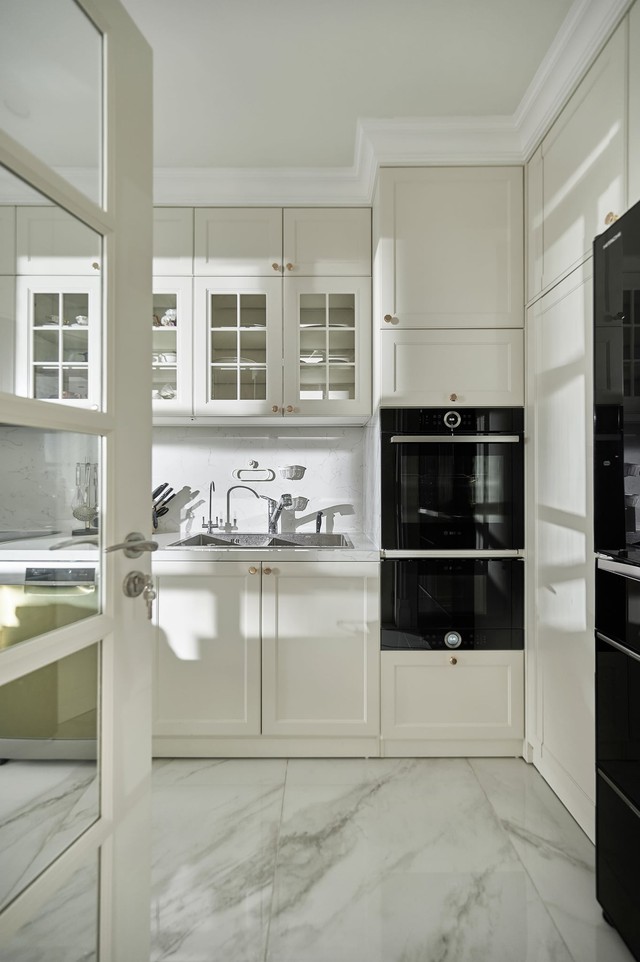 Căn hộ 150m² với tổng chi phí 1,2 tỷ đồng ở Giảng Võ: Đầy đủ các yếu tố sang trọng, ấm áp, đẹp tinh tế - Ảnh 11.