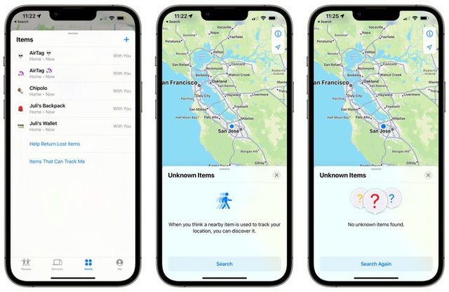Apple ra mắt tính năng cho phép người dùng kiểm tra có đang bị AirTag theo dõi hay không - Ảnh 2. Apple ra mắt tính năng cho phép người dùng kiểm tra có đang bị AirTag theo dõi hay không - Ảnh 2.