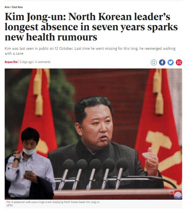  Ông Kim Jong-un tái xuất sau 35 ngày vắng bóng: Đẹp trai, phong độ như tài tử điện ảnh! - Ảnh 1.