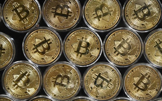 Đồng tiền điện tử Bitcoin. Ảnh: AFP/ TTXVN