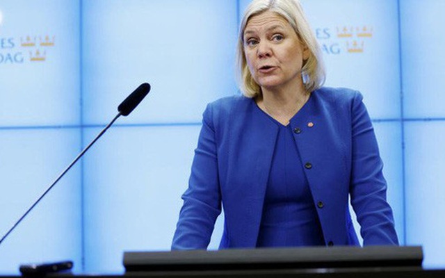 Nữ thủ tướng đầu tiên của Thụy Điển Magdalena Andersson từ chức sau khi được phê chuẩn chưa đầy 12 giờ. Ảnh: AP