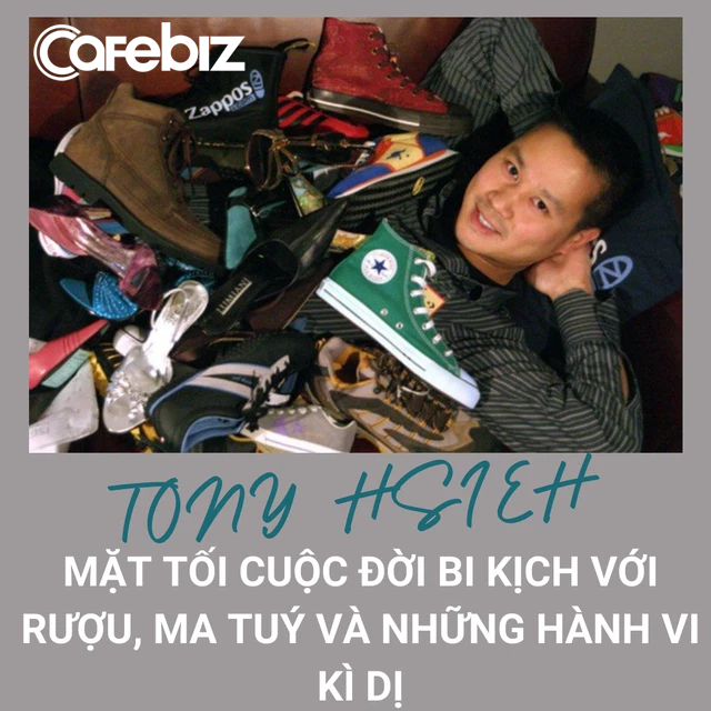 Cuộc đời bi kịch của ‘triệu phú bán giày’ Tony Hsieh: Rượu, ma tuý, nhịn ăn và cái chết đầy tiếc nuối ở tuổi 46 - Ảnh 2.