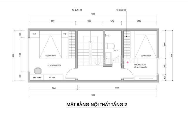 Thiết kế nhà ống 3 tầng cực hợp lý cho 5 người ở với chi phí chỉ 180 triệu đồng - Ảnh 2.