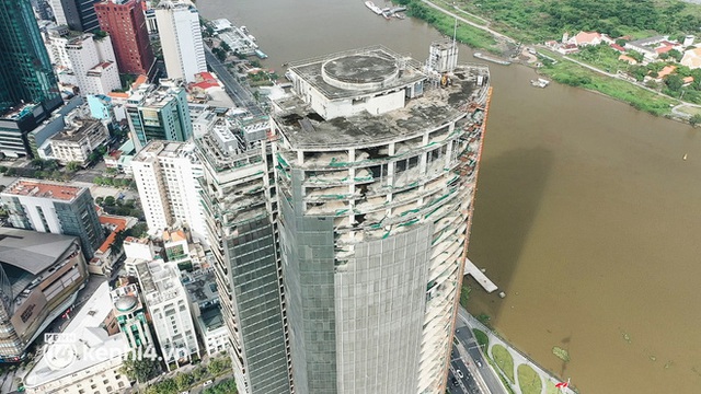 Tòa cao ốc bị bỏ hoang gần một thập kỷ ở Sài Gòn đang được thi công trở lại, liệu có hồi sinh? - Ảnh 4.