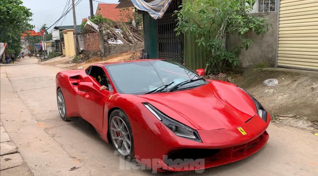  Ô tô tự chế nhái siêu xe Ferrari của thợ Việt - Ảnh 4.
