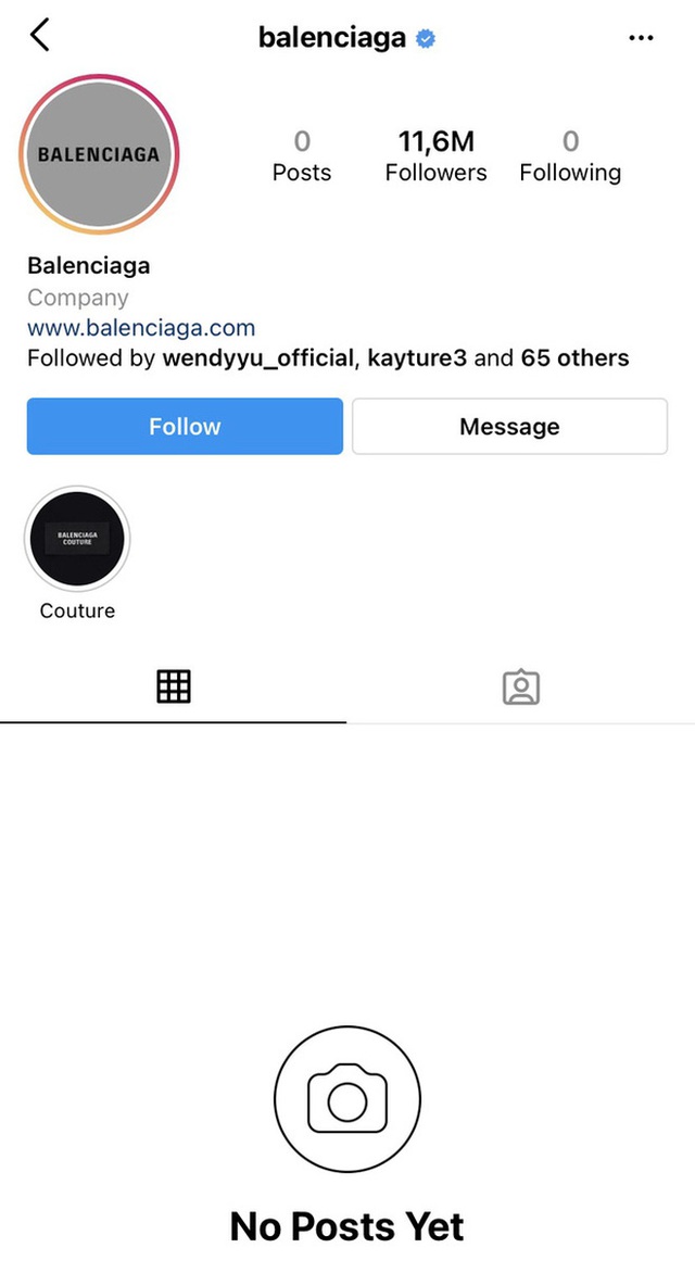Biến căng giữa đêm: Balenciaga xoá sạch mọi thứ trên Instagram, chỉ để lại ảnh Justin Bieber ngạo nghễ như giáo chủ - Ảnh 3.