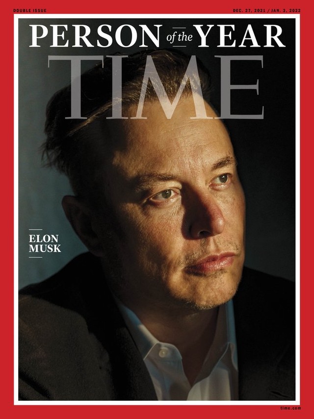Time vinh danh Elon Musk là Nhân vật của năm - Ảnh 1.