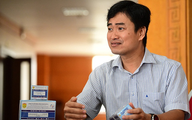 Tổng giám đốc Công ty Cổ phần công nghệ Việt Á Phan Quốc Việt.