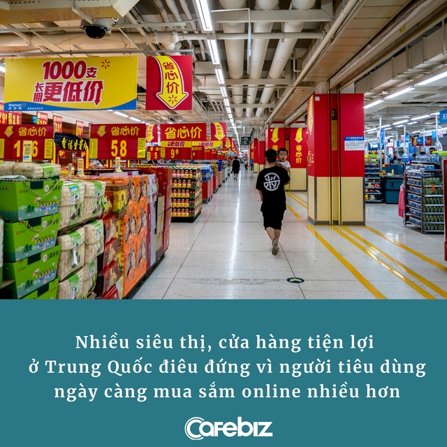 Siêu thị, cửa hàng tiện lợi ‘dẹp tiệm’ với tốc độ chưa từng thấy ở Trung Quốc do người dân săn sale, ‘chốt đơn’ online ngày càng nhiều - Ảnh 1.