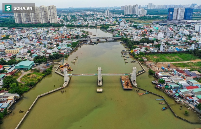  Cảnh khó tin ở dự án ngăn triều lớn nhất TP.HCM - khối bê tông 10.000 tỷ đắp chiếu - Ảnh 13.