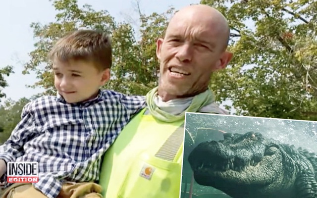  Video triệu view thót tim: Đang tổ chức sinh nhật con, ông bố dũng cảm xông vào đánh nhau với cá sấu để cứu người  - Ảnh 4.
