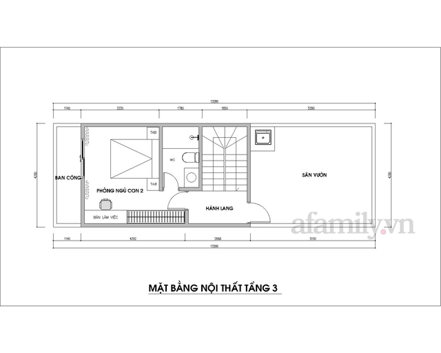 Thiết kế nhà phố 4 tầng, diện tích 70m² với chi phí 275 triệu đồng - Ảnh 4.