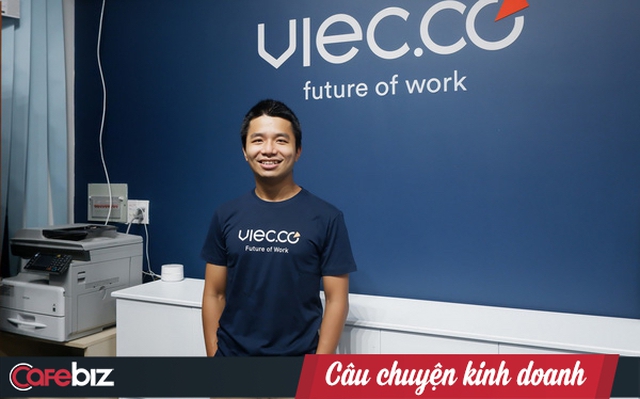 Co-founder kiêm CEO Phan Xuân Cảnh của startup Việc Có.