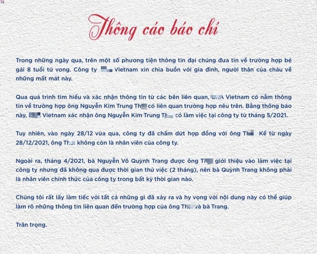  Công ty cho bố bé gái 8 tuổi nghỉ việc, nói về quãng thời gian đưa dì ghẻ vào làm cùng - Ảnh 1.