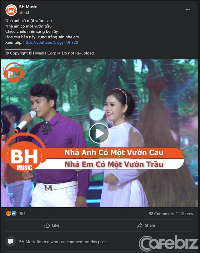 Facebook của BH Media và BH Music bị cư dân mạng công kích sau khi trận đấu của đội tuyển Việt Nam bị tắt quốc ca trên YouTube - Ảnh 3.