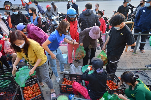 Chuyện người Hà Nội giải cứu hàng chục tấn nông sản: Hàng bán được, bà con Hải Dương mừng lắm - Ảnh 7.