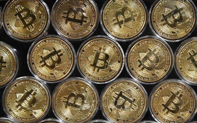 Đồng tiền điện tử Bitcoin. Ảnh minh họa: AFP/TTXVN