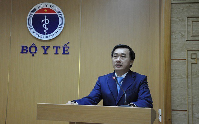 Thứ trưởng Bộ Y tế Trần Văn Thuấn. Ảnh: Bộ Y tế