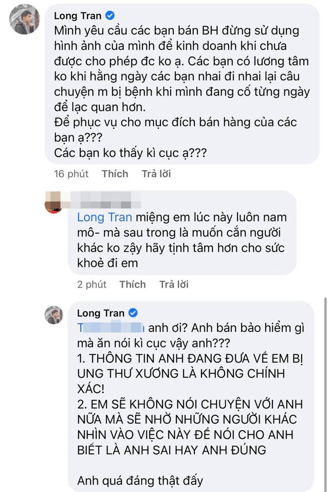 Phẫn nộ nhân viên bán bảo hiểm lợi dụng tình trạng bệnh u xương hàm, Hot Tiktoker Long Chun đòi kiện và cách giải quyết bất ngờ - Ảnh 3.