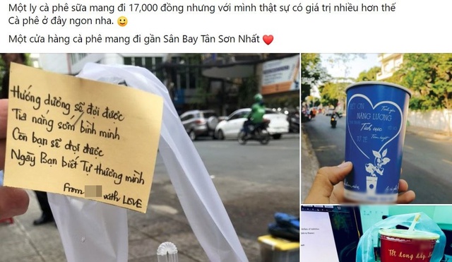 Chiêu PR cao tay của quán take away Sài Gòn: Mỗi ly cà phê đính kèm một lời chúc viết tay - Ảnh 1.