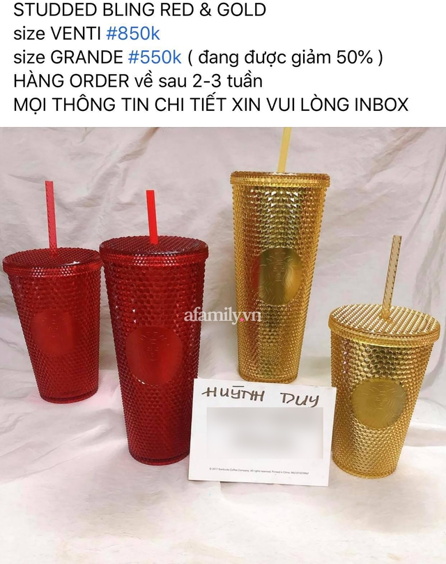 Ngã ngửa vì hiện tượng đầu cơ ly Starbucks, giá tăng chóng mặt một cách khó hiểu đến mức mua 1 triệu - bán lại tận 20 TRIỆU cho 2 CHIẾC LY BẰNG NHỰA cũng cháy hàng! - Ảnh 10.